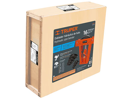 Doblador de tubo hidráulico Truper 12884, 16 toneladas  - Foto 4 | aztools.co
