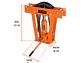 Doblador de tubo hidráulico Truper 12883, 12 toneladas  - Miniatura 2 | aztools.co