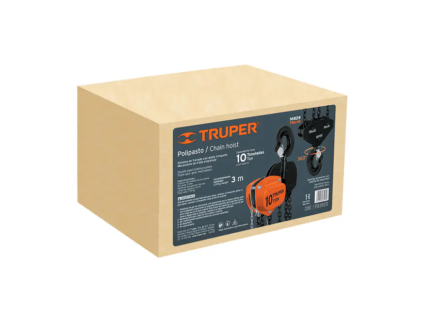 Diferencial Truper 16829 de 10 toneladas - Foto 4 | aztools.co