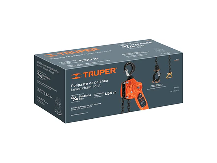 Diferencial de palanca Truper 16840, 3/4 toneladas  - Foto 4 | aztools.co