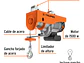 Diferencial eléctrico Truper 16845, 400 kg - Miniatura 3 | aztools.co