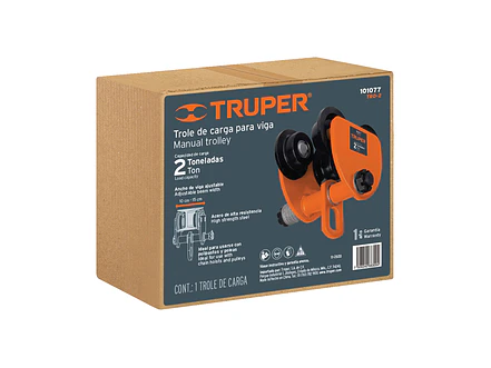 Trole de carga para vigas IPS e IPR, ajustable, 2 Ton