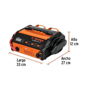 Cargador Baterías Truper 12889 50A 12V Automático