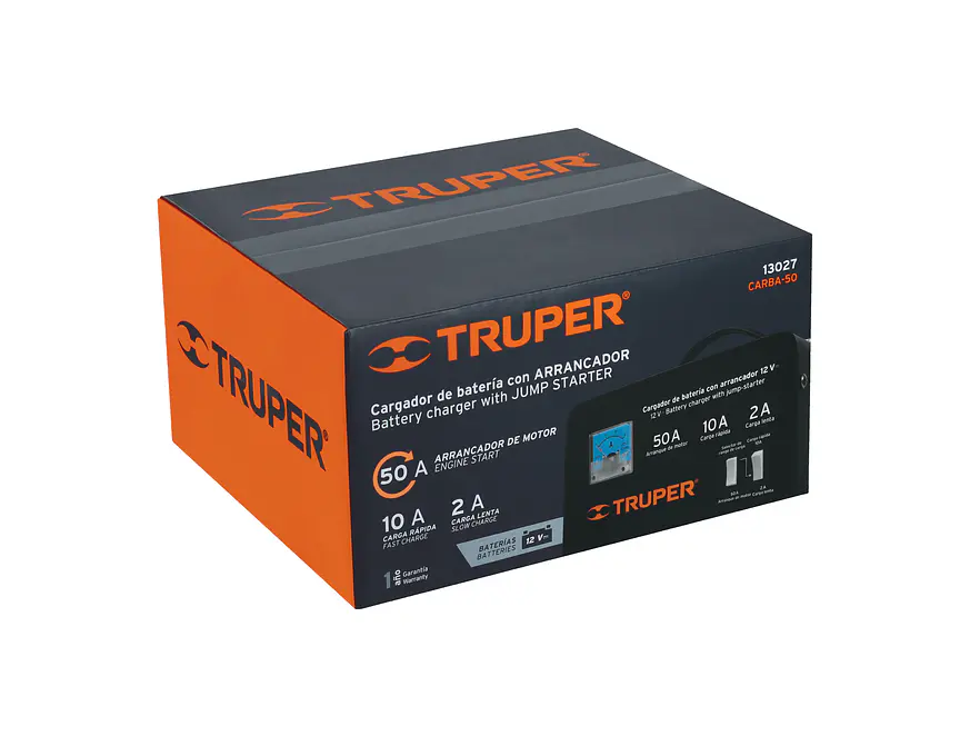 Cargador Baterías Truper 13027 50A 12V - Foto 4 | aztools.co