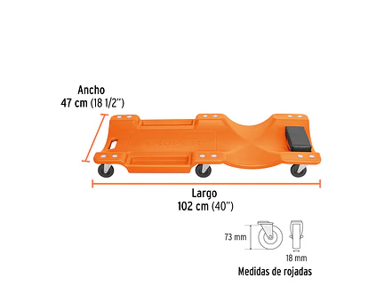 Cama de plástico 40