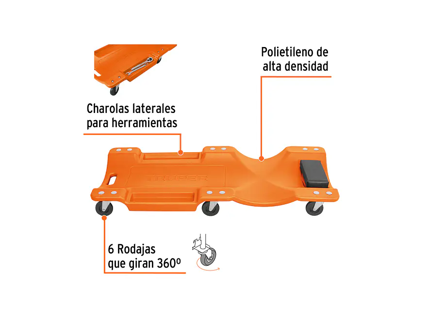 Cama de plástico 40
