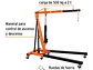 Pluma hidráulica Truper 12888, brazo ajustable, 2 toneladas  - Miniatura 4 | aztools.co