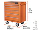 Gabinete metálico móvil, 6 cajones, capacidad 130 kg. Truper 12067 - Miniatura 2 | aztools.co