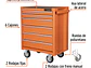 Gabinete metálico móvil, 6 cajones, capacidad 130 kg. Truper 12067 - Miniatura 3 | aztools.co