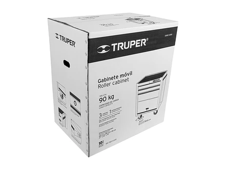Gabinete metálico móvil, 4 cajones, capacidad 90 kg. Truper 12066 - Foto 4 | aztools.co
