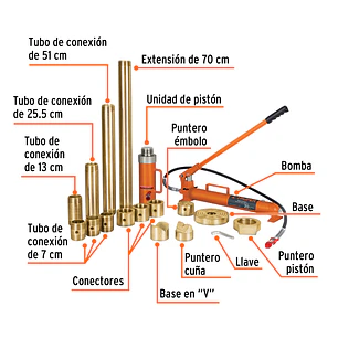 Porto power hidráulico Truper 14961, 20 toneladas 