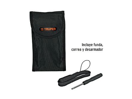 Medidor láser de distancia Truper 100374, 100m Luz verde - Foto 5 | aztools.co