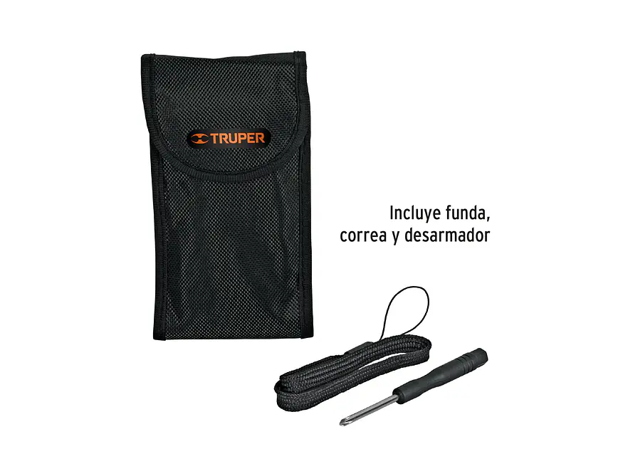 Medidor láser de distancia Truper 100374, 100m Luz verde - Foto 5 | aztools.co