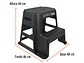 Taburete de 2 escalones TRUPER 10499 - Miniatura 2 | aztools.co