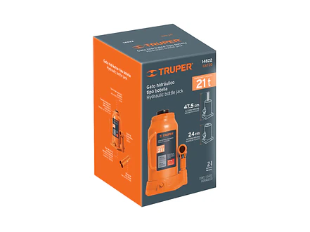 Gato de Botella Truper 14822 - 21 Toneladas | Elevación Segura y Estable - Foto 4 | aztools.co