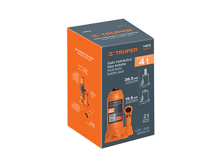 Gato de botella Truper 14812, 4 toneladas  - Foto 4 | aztools.co