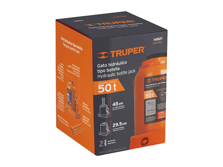 Gato de botella Truper 14821, 50 toneladas - Foto 5 | aztools.co