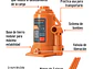 Gato de botella Truper 14819, 32 toneldas - Miniatura 2 | aztools.co