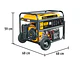 Generador eléctrico con motor a gasolina  Pretul 26036, 8 kW, - Miniatura 3 | aztools.co