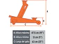 Gato Hidráulico Tipo Zorra Truper 14947 3 Toneladas + Maletín  - Miniatura 4 | aztools.co