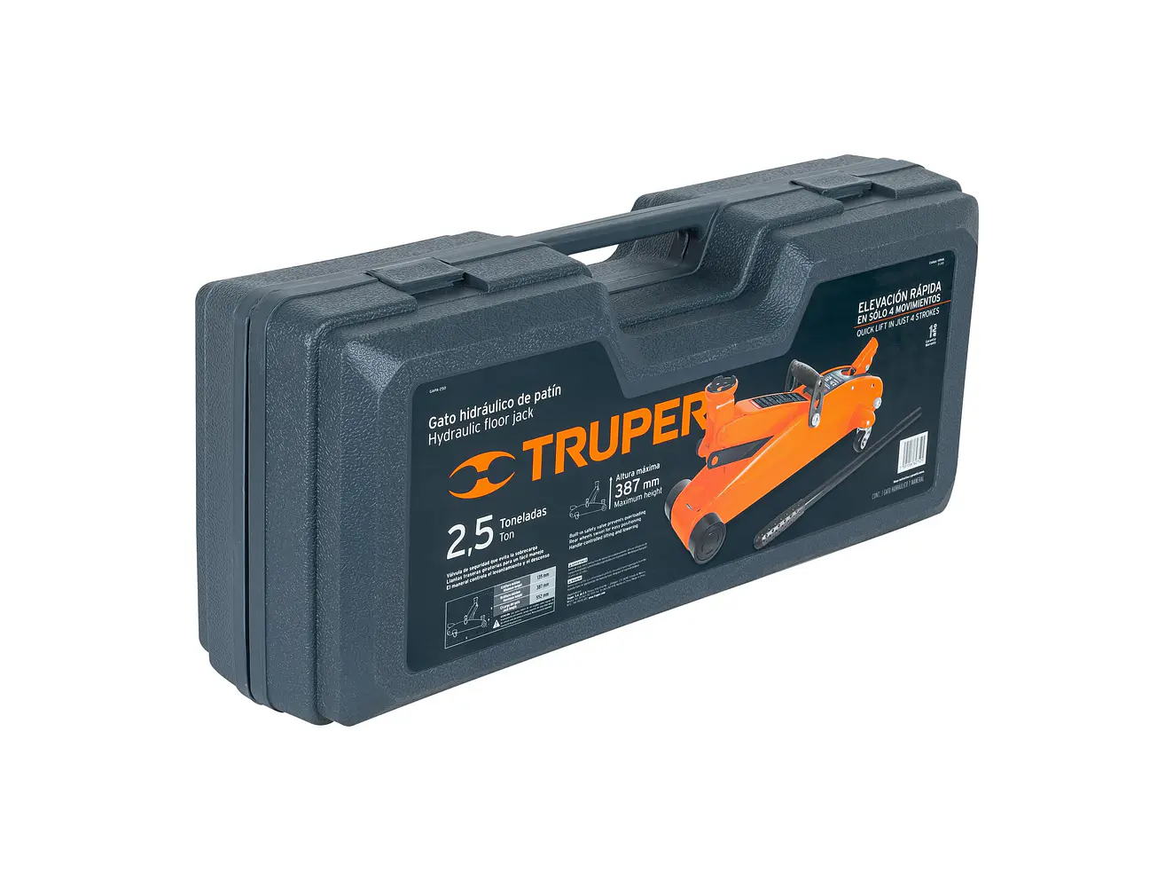 Gato hidráulico tipo zorra Truper 14946, 2.5 toneladas - Foto 5 | aztools.co
