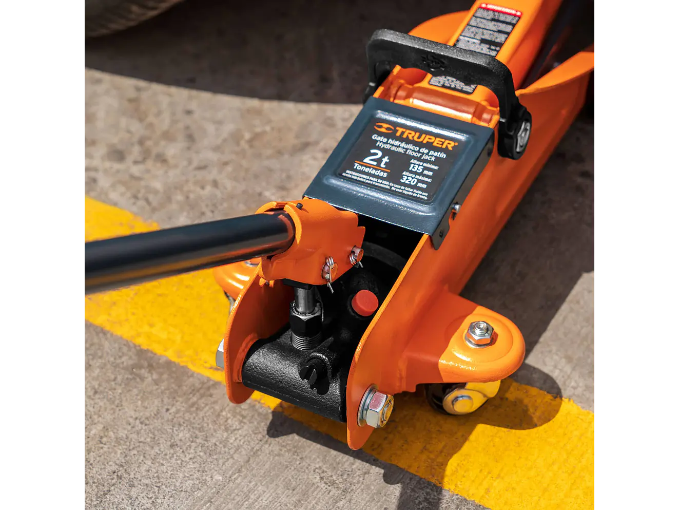 Gato hidráulico tipo zorra Truper 14944, 2 toneldas - Foto 5 | aztools.co