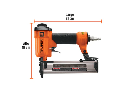 Clavadora neumática Truper 13179, profesional, calibre 23  - Foto 3 | aztools.co