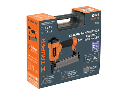 Clavadora neumática Truper 13179, profesional, calibre 23  - Foto 4 | aztools.co