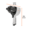 Pistola impacto, industrial,3/4