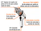 Pistola de impacto Truper 11187, industrial, 1/2