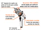 kit Pistola de impacto Truper 18281, industrial, 1/2