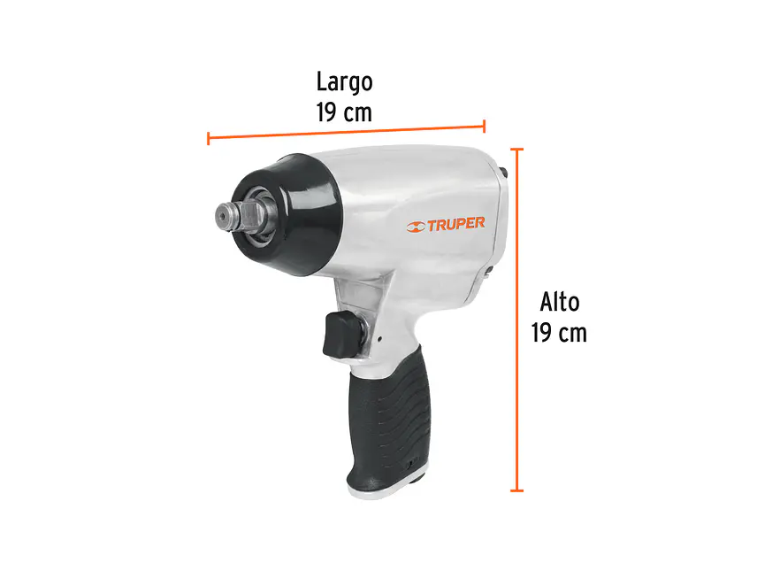 Pistola de impacto Truper 18242, 1/2