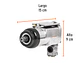Pistola de impacto Truper 16885, 3/8