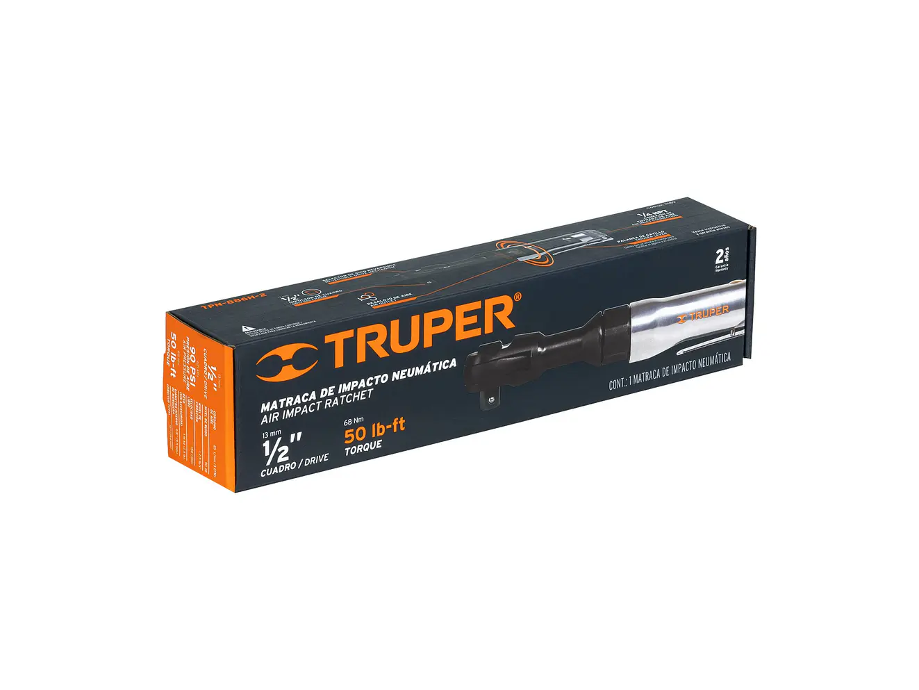 Ratchet neumático Truper 11189, 1/2