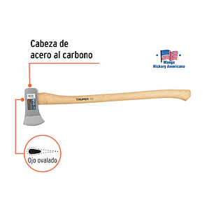 Hacha michigan, 3-1/2 lb, mango hickory TRUPER 14958