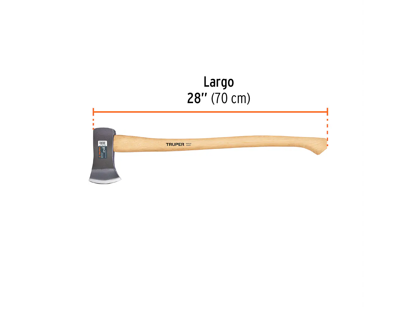 Hacha Boy, 2-1/4 lb, mango Hickory