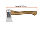 Hacha cazadora, 1-1/4 lb, mango hickory TRUPER 14950 - Miniatura 3 | aztools.co