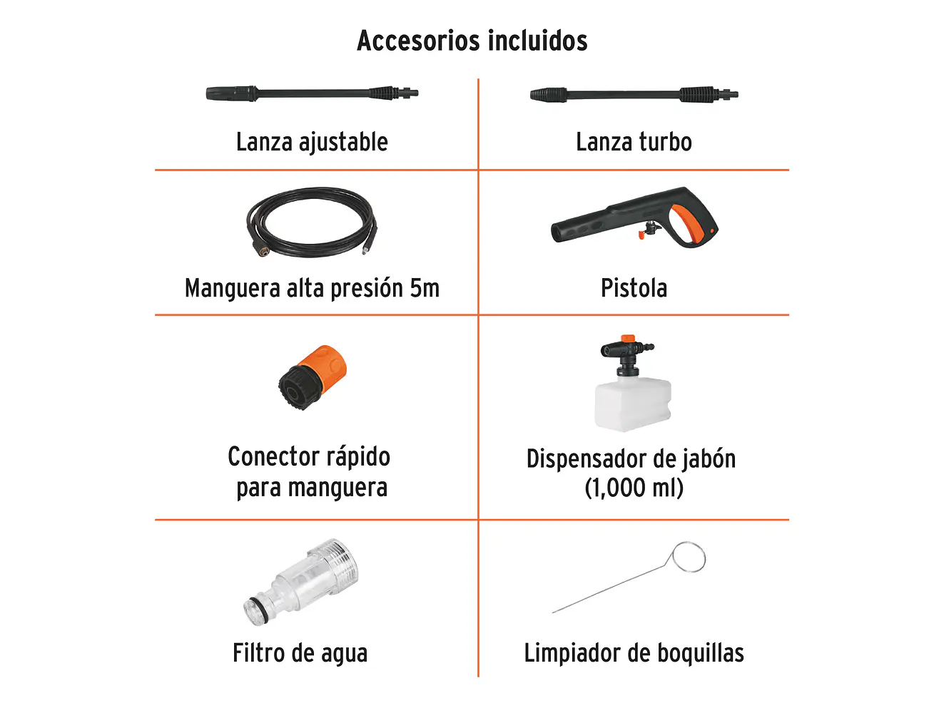 Hidrolavadora Eléctrica Truper 101595 2000 Psi 2000W  - Foto 2 | aztools.co