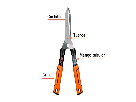 Tijera ligera para poda, mangos tubulares, 53 cm TRUPER 18397 - Foto 2 | aztools.co