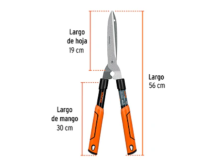 Tijera ligera para poda, mangos tubulares, 53 cm TRUPER 18397 - Foto 3 | aztools.co