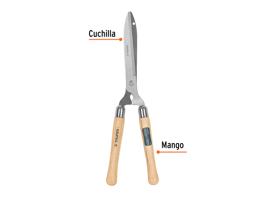 Tijera Classic ® para poda, mangos de madera, 55 cm TRUPER 18377 - Foto 2 | aztools.co