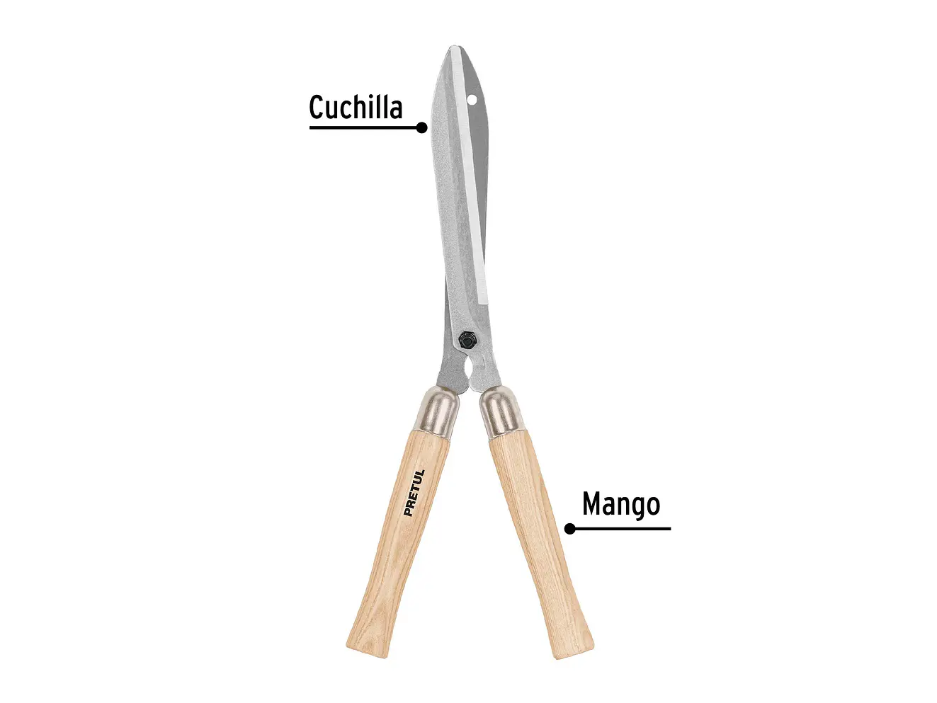 Tijera económica para poda, 48 cm, Pretul PRETUL 23060 - Foto 2 | aztools.co
