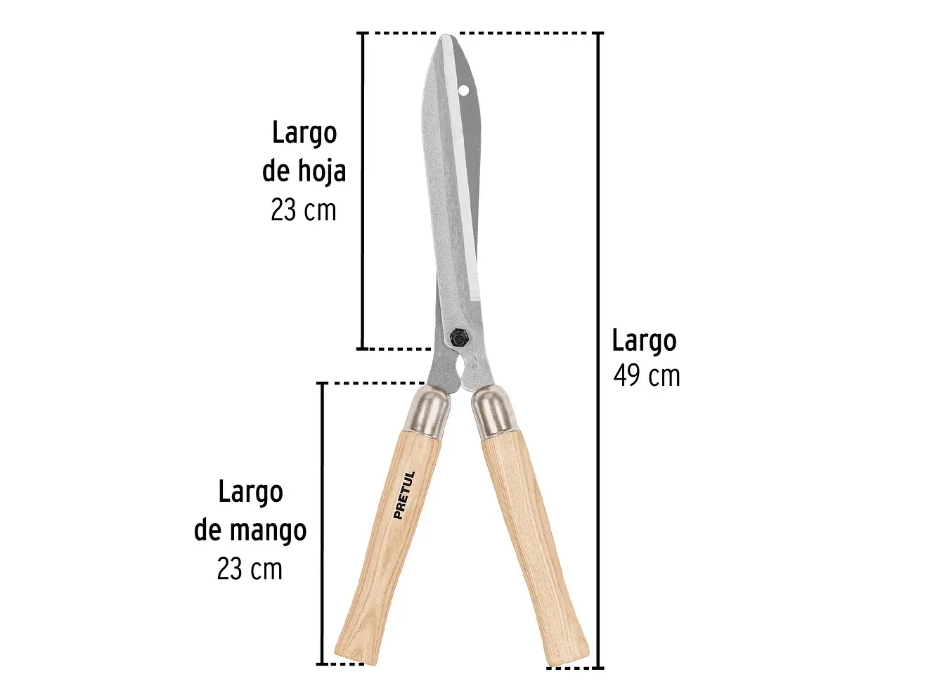 Tijera económica para poda, 48 cm, Pretul PRETUL 23060 - Foto 3 | aztools.co