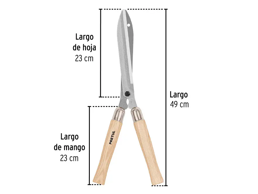 Tijera económica para poda, 48 cm, Pretul PRETUL 23060 - Foto 3 | aztools.co
