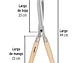 Tijera económica para poda, 48 cm, Pretul PRETUL 23060 - Miniatura 3 | aztools.co