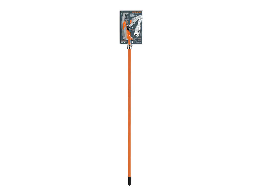 Cortador doble cuchilla  Truper 18410, mango telescópico de fibra de vidrio 3.6m - Foto 4 | aztools.co