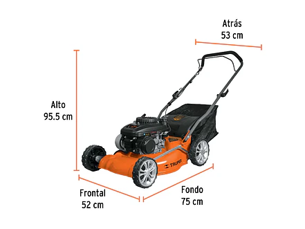 Podadoras con motor a gasolina Truper 19966 , 4HP, de 18'