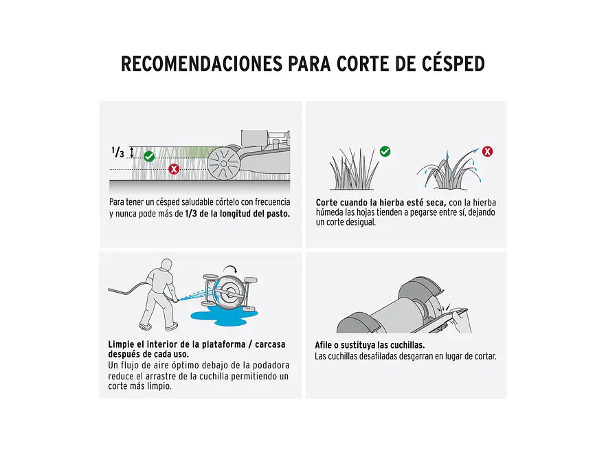 Podadoras con motor a gasolina Truper 19966 , 4HP, de 18'