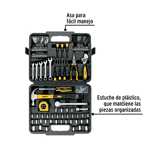 Juego de herramientas milimétricas Pretul 27168, 1/4