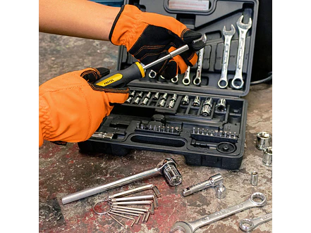 Juego de herramientas Pretul 22981 73 piezas con estuche  - Foto 7 | aztools.co